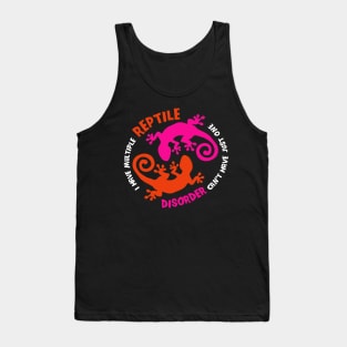 Reptile Lover Shirt bearded dragon exotic pet Tank Top